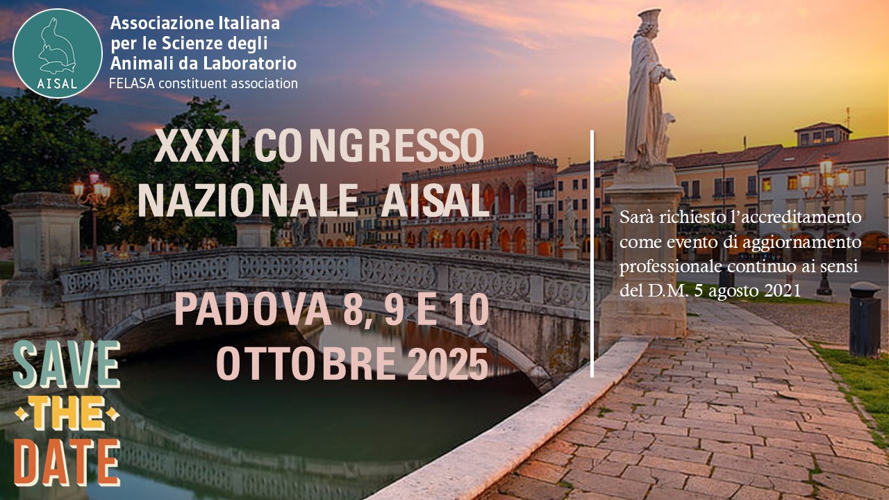 XXXI Congresso Nazionale AISAL – Padova 8, 9 e 10 Ottobre 2025